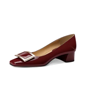 JESSICA SOPHIA Block Heel High Heels 3.5cm Women's