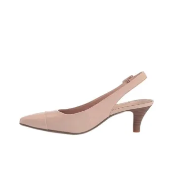 Clarks Slim Heel High Heels 7.5cm Women's Pink