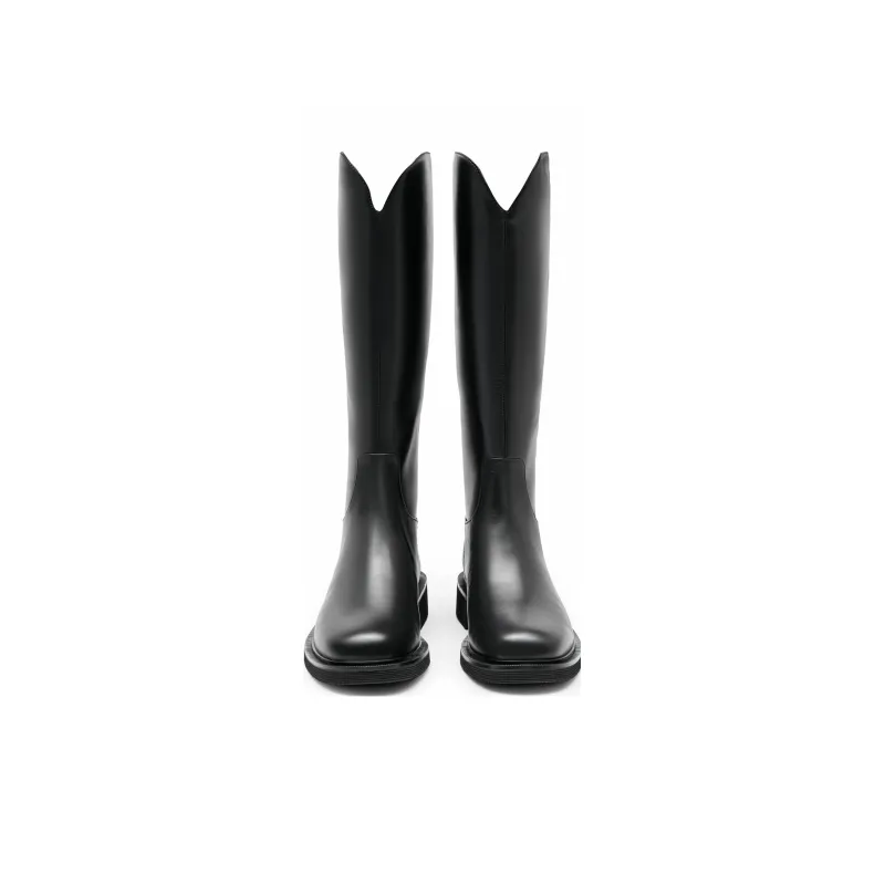 Staccato Knee-high Boots 3.5cm Women's-8