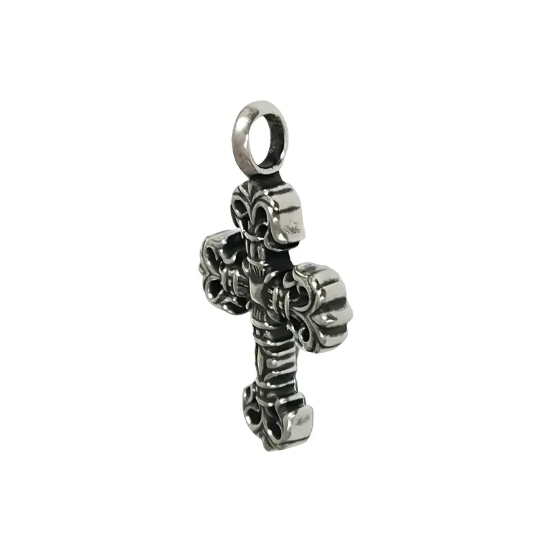 Chrome Hearts 925 Sterling Silver Pendants Unisex Silver Small Size-2