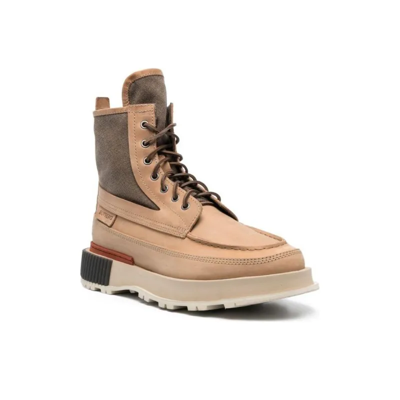 BUTTERO Uga Lace up Ankle Boots-1