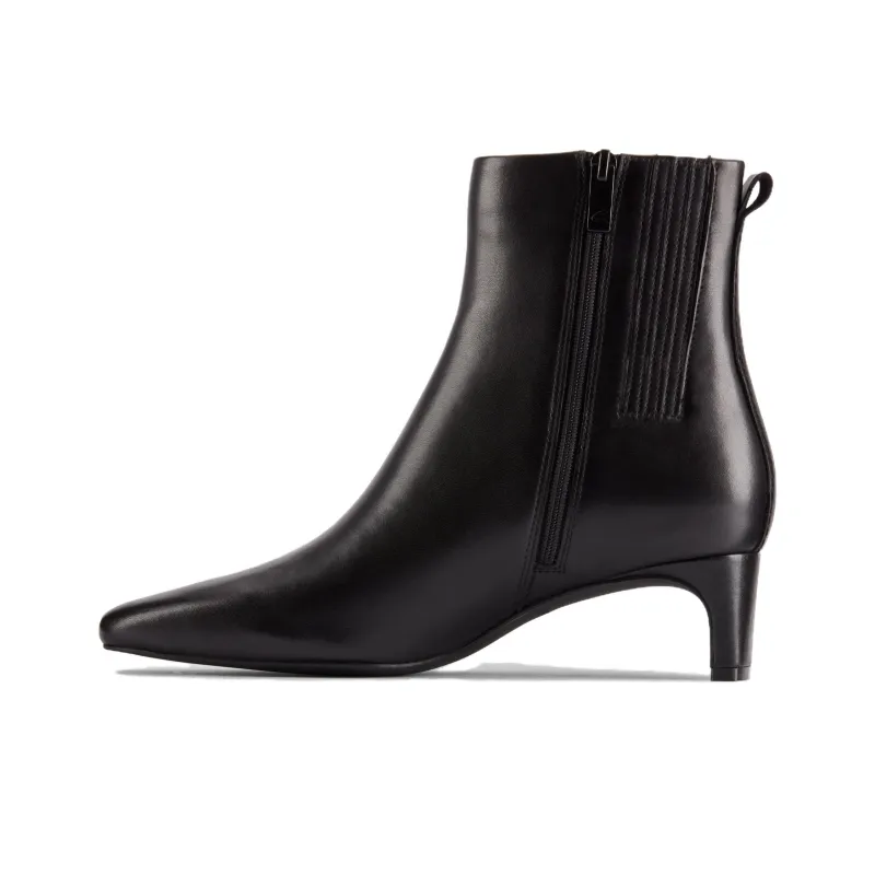 Clarks Edina Up Ankle Boots Women's Black-2