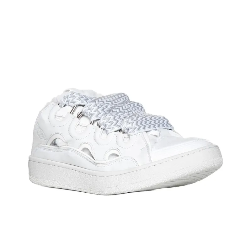 Lanvin Closed Toe Slippers Men's White-2