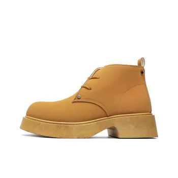MEXICAN Ankle Boots Men Khaki/Black