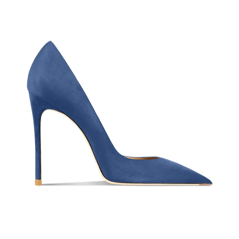 Suyymakk High Heels Women's Dark Blue-1