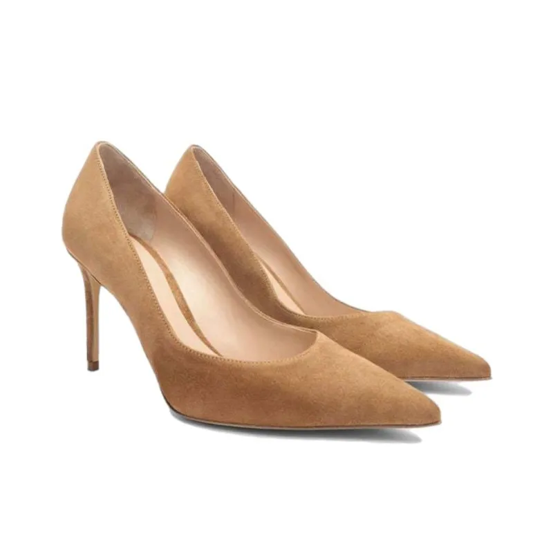 SCAROSSO Greta Embellished Pointed Toe Pumps-2