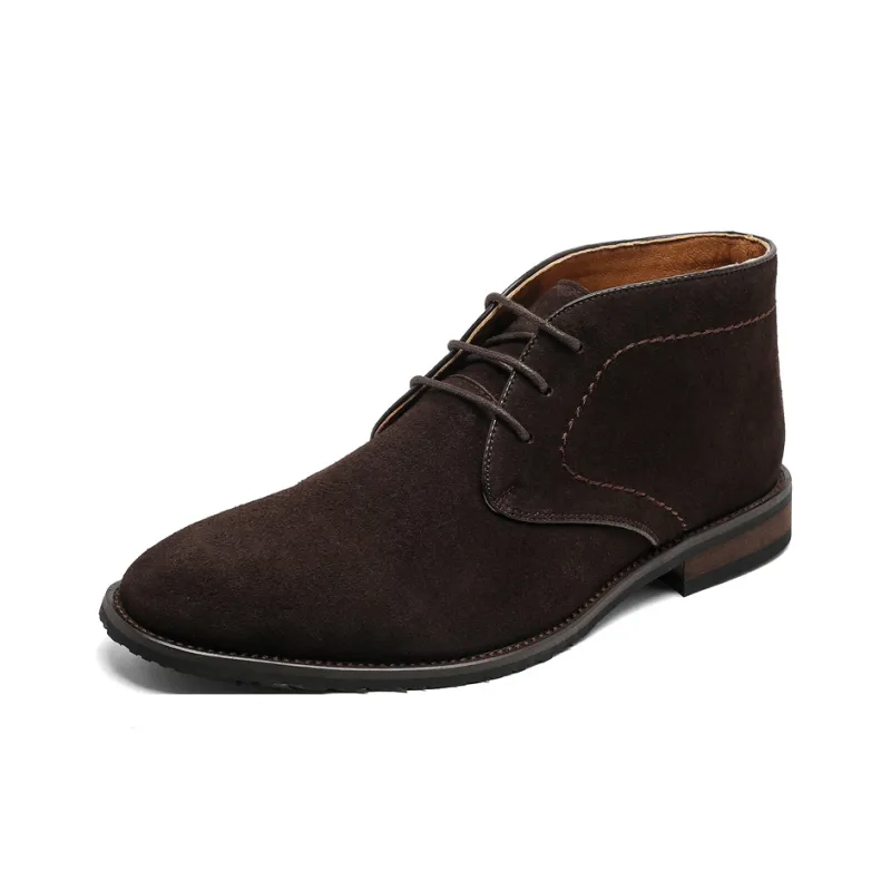Chi Wolf Ankle Boots Men's Brown-1