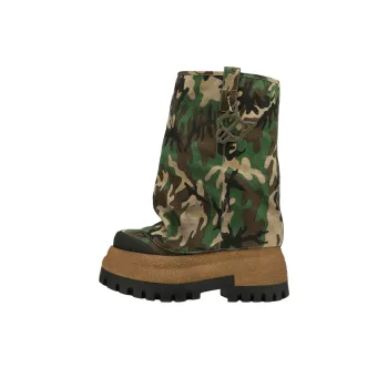 Naked Wolfe Disturb Ankle Boots Women's Camouflage