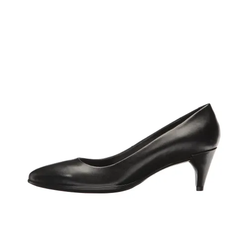 Ecco Shape 45 Collection Cone Heel High Heels Women's Black