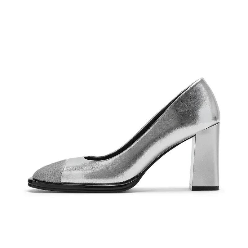 ELLE Slim Heel High Heels 8cm Women's-5