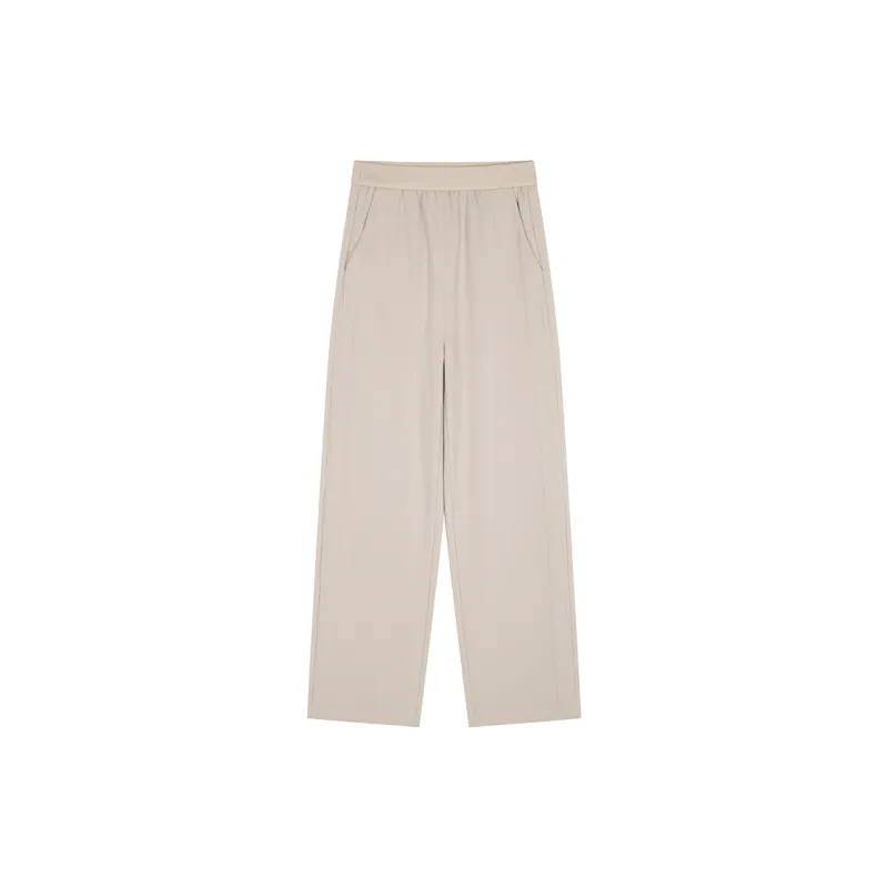 IHIMI Casual Pants Women's Beige-2