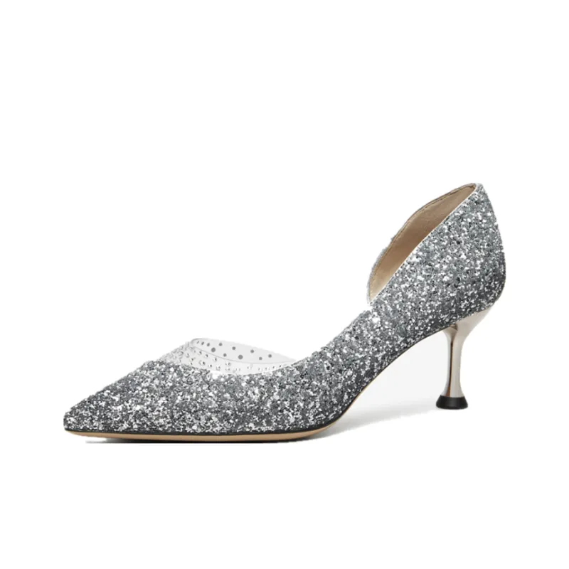 Lazi Slim Heel High Heels 6.5cm Women's-4