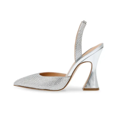 STEVE MADDEN Irregular Heel Stylish Sandal 10.5cm Women's