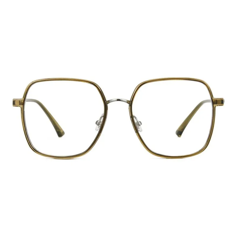 CYXUS TR/Memory Plastic METAL Square Sunglasses Unisex-10