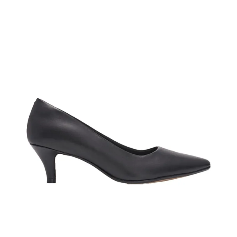 Clarks Slim Heel High Heels Women's Black-1