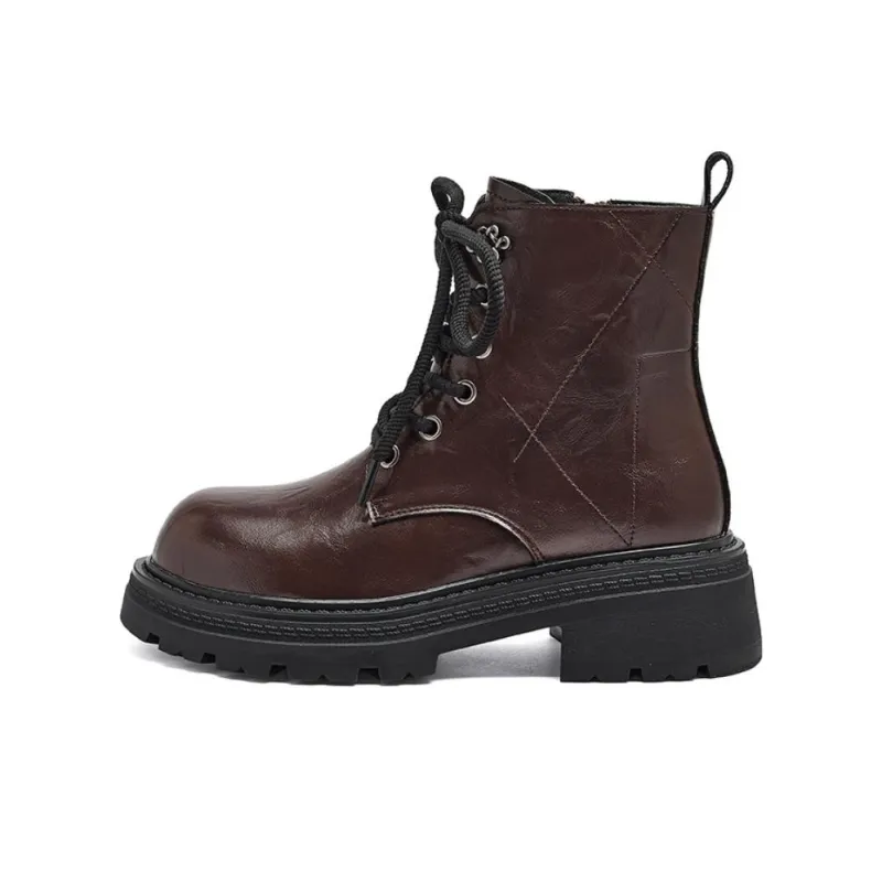 AGSDON Short Martin Boot 5cm Women's-6
