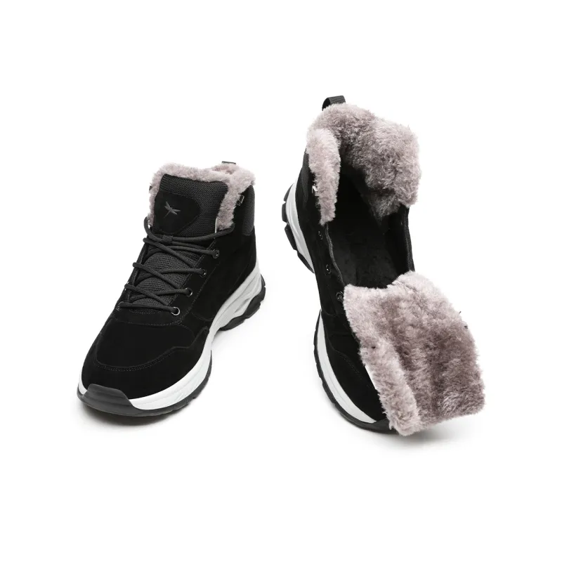 RED DRAGONFLY Snow Boots Men Black-3