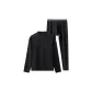 [Double-Sided Brushed 320 G]Black
