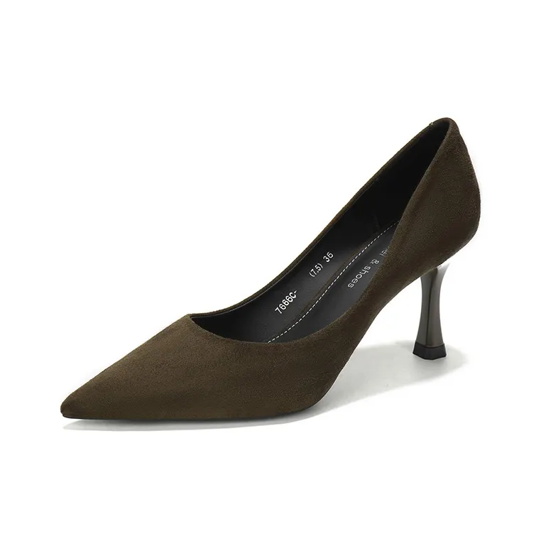 HKCP Slim Heel High Heels 7.5cm Women's-10