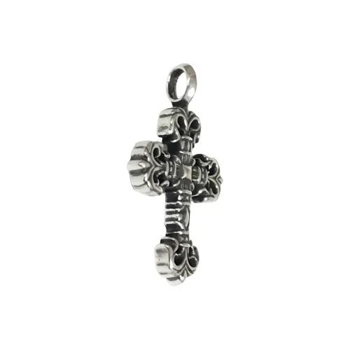 Chrome Hearts 925 Sterling Silver Pendants Unisex Silver Small Size