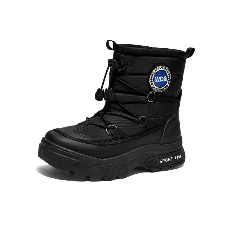 GNVA Snow Boots Men White/Black-5