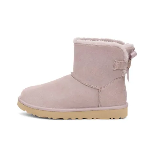 UGG Slip Resistant Short Snow Boots Women's Light Smoky