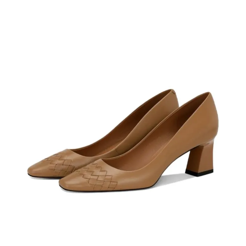 JESSICA SOPHIA Chunky Heel High Heels 5.5cm Women's-2