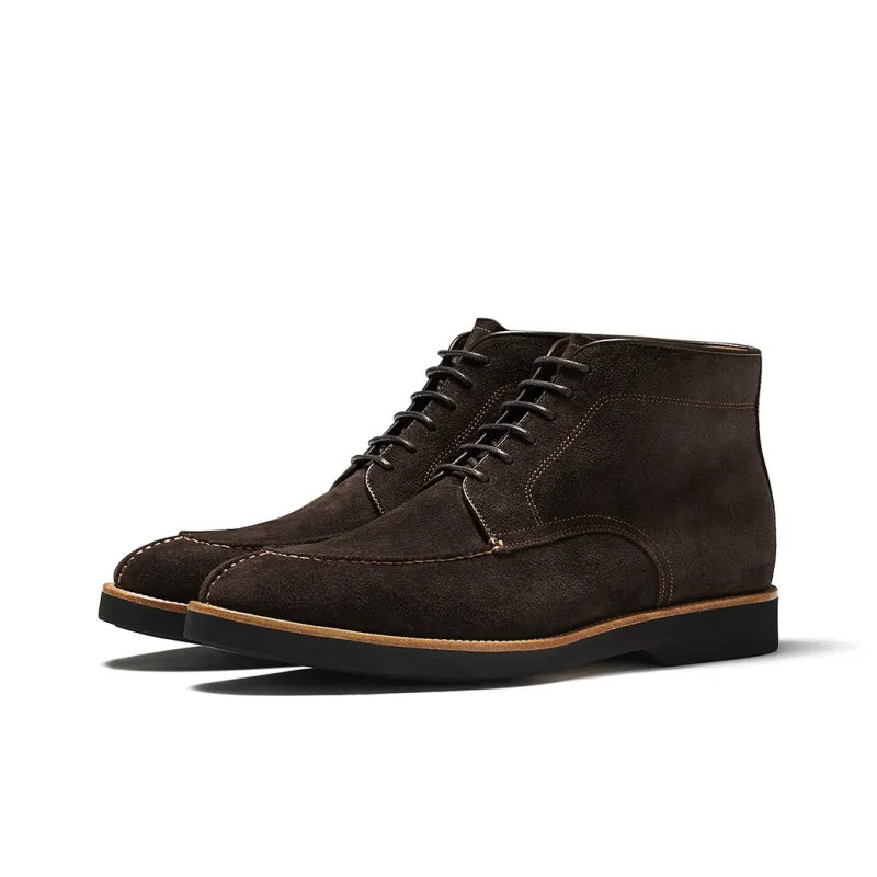 TRUFFAUT High-Top Lace-Up Desert Boots Ankle Boots Men's-1