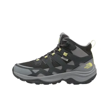 THE NORTH FACE Anti Slip Wear Resistant Mid Top Trekking Shoes Women's Gray