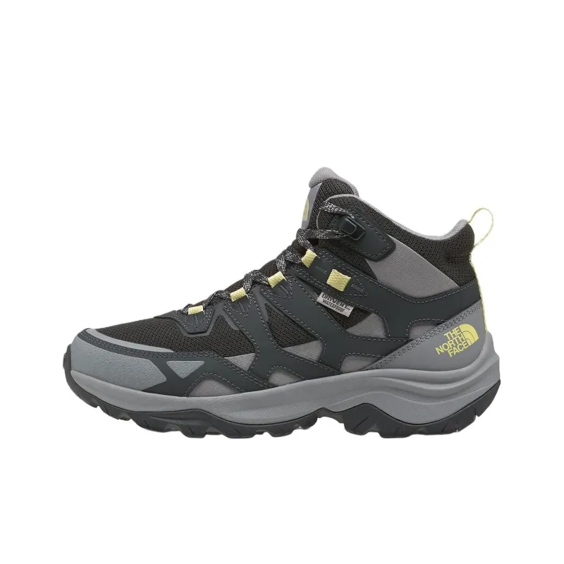 THE NORTH FACE Anti Slip Wear Resistant Mid Top Trekking Shoes Women's Gray-0