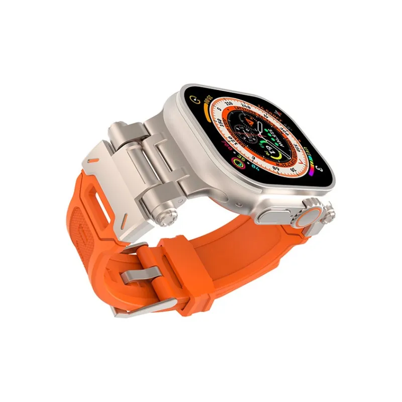ZHENGGUANG Watch Band Apple Compatibility 41mm Silicone Material-16