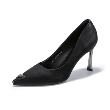 La Chapelle High Heels Women's Black/Beige/Green