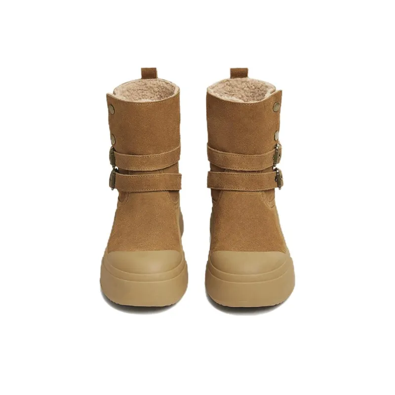 Tata Warm Short Mid-Calf Snow Boots Women's-3