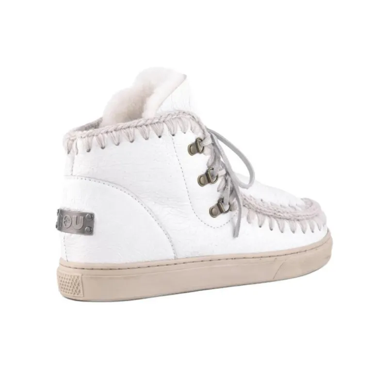 MOU Eskimo Short Snow Boots Men's White-3