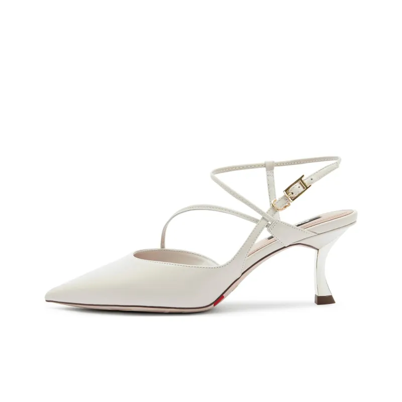 Staccato Flared Heel High Heels 7cm Women's-4