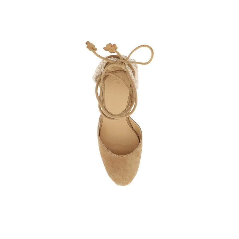 Castañer 95mm Carina Suede Espadrilles Women's-2