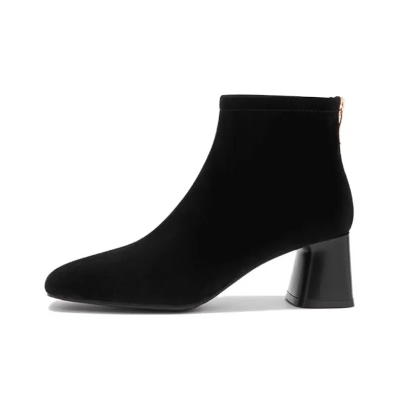 Satchi Ankle Boots 5.5cm Women's Black-0