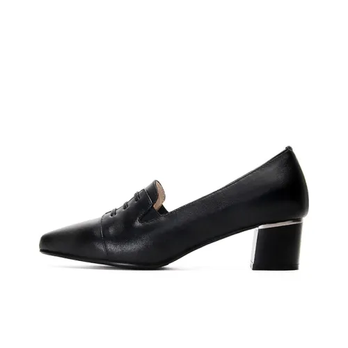 LESELE Chunky Heel High Heels Women's