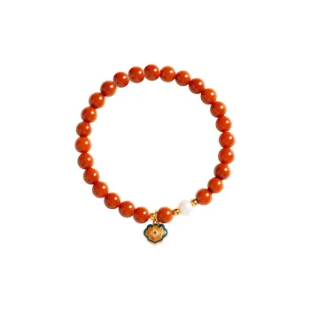 GOLDFISH ALLEY South Red Agate Bracelets Unisex