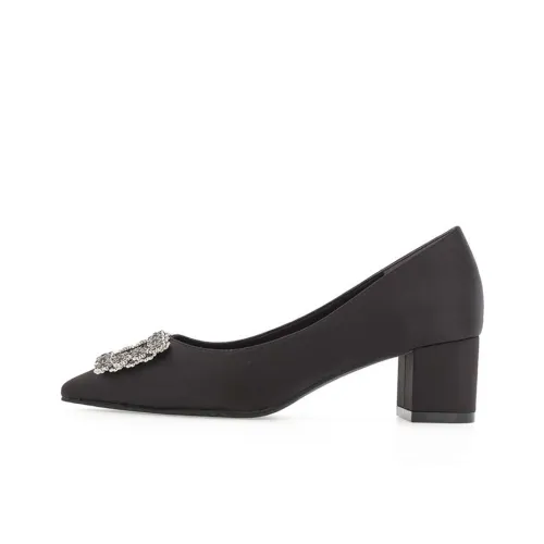 RANDA Chunky Heel High Heels 5cm Women's