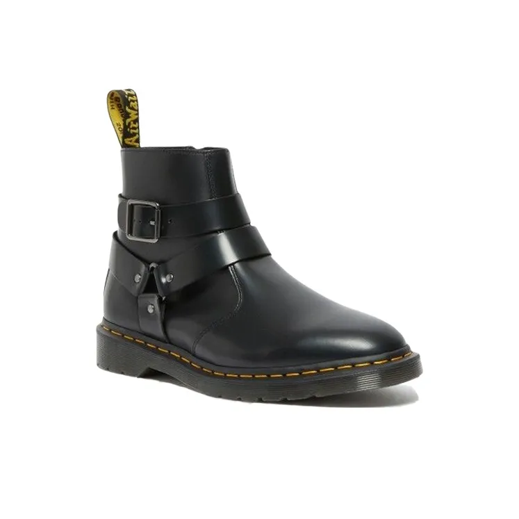 Dr.Martens Jaimes Leather Harness Chelsea Boots 'Black'-1