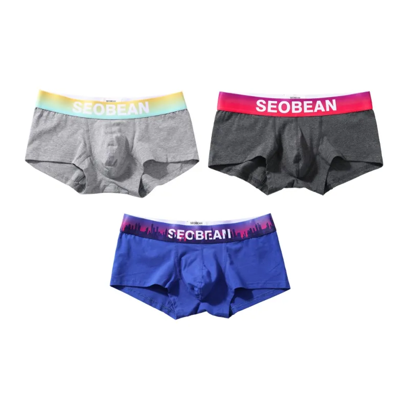 SEOBEAN Underpants Men's 3 Pack-7