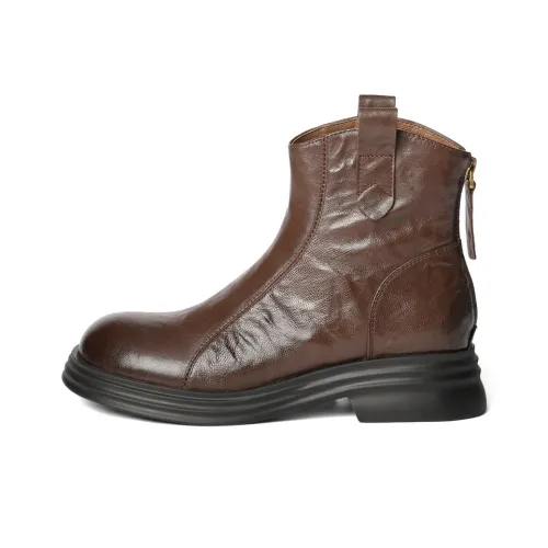 BELLE Ankle Boots Women's Black/Brown