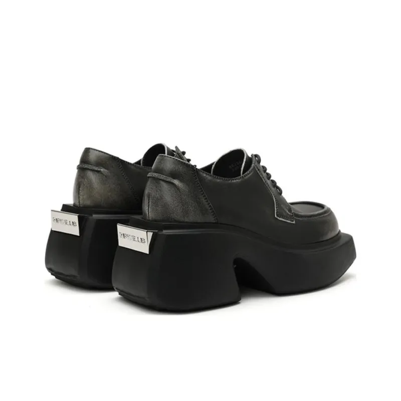 DAPHNE LAB Candy Series Chunky Heel High Heels 8cm Women's-4