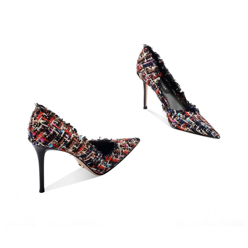 Shesrim Slim Heel High Heels Women's-2