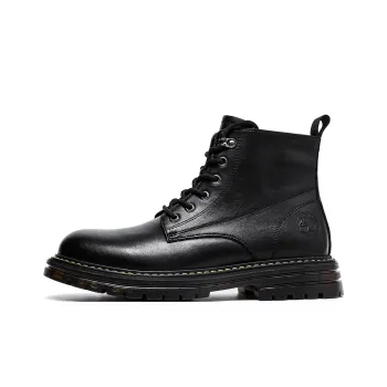 FAIRWHALE Short Martin Boot Unisex Black