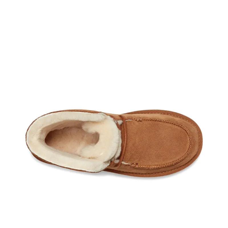 UGG Diara Lacing Fleece Lined Brown Women's-4