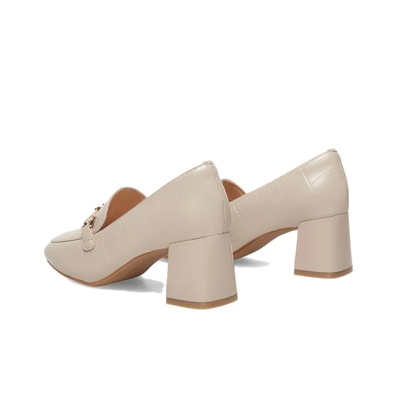 BASTO Chunky Heel High Heels 6cm Women's-10
