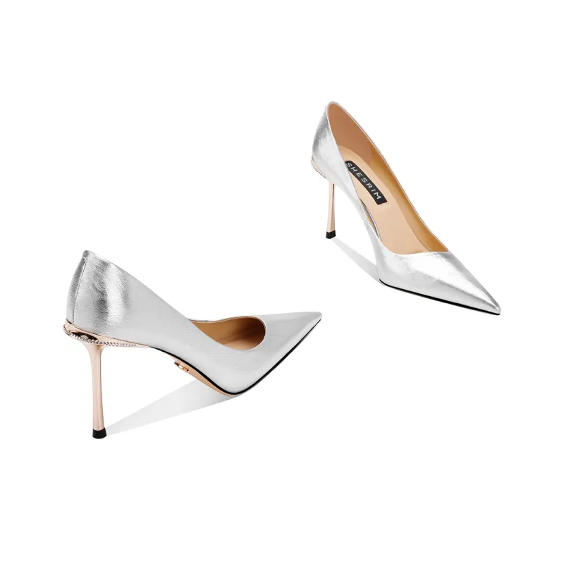 Shesrim Slim Heel High Heels Women's-2
