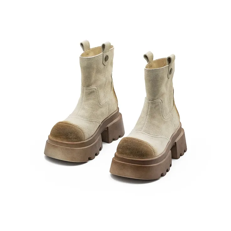 Little Sue Ankle Boots Women's Apricot/Caramel-7